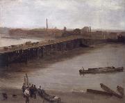 Brown and Silver Old Battersea Bridge